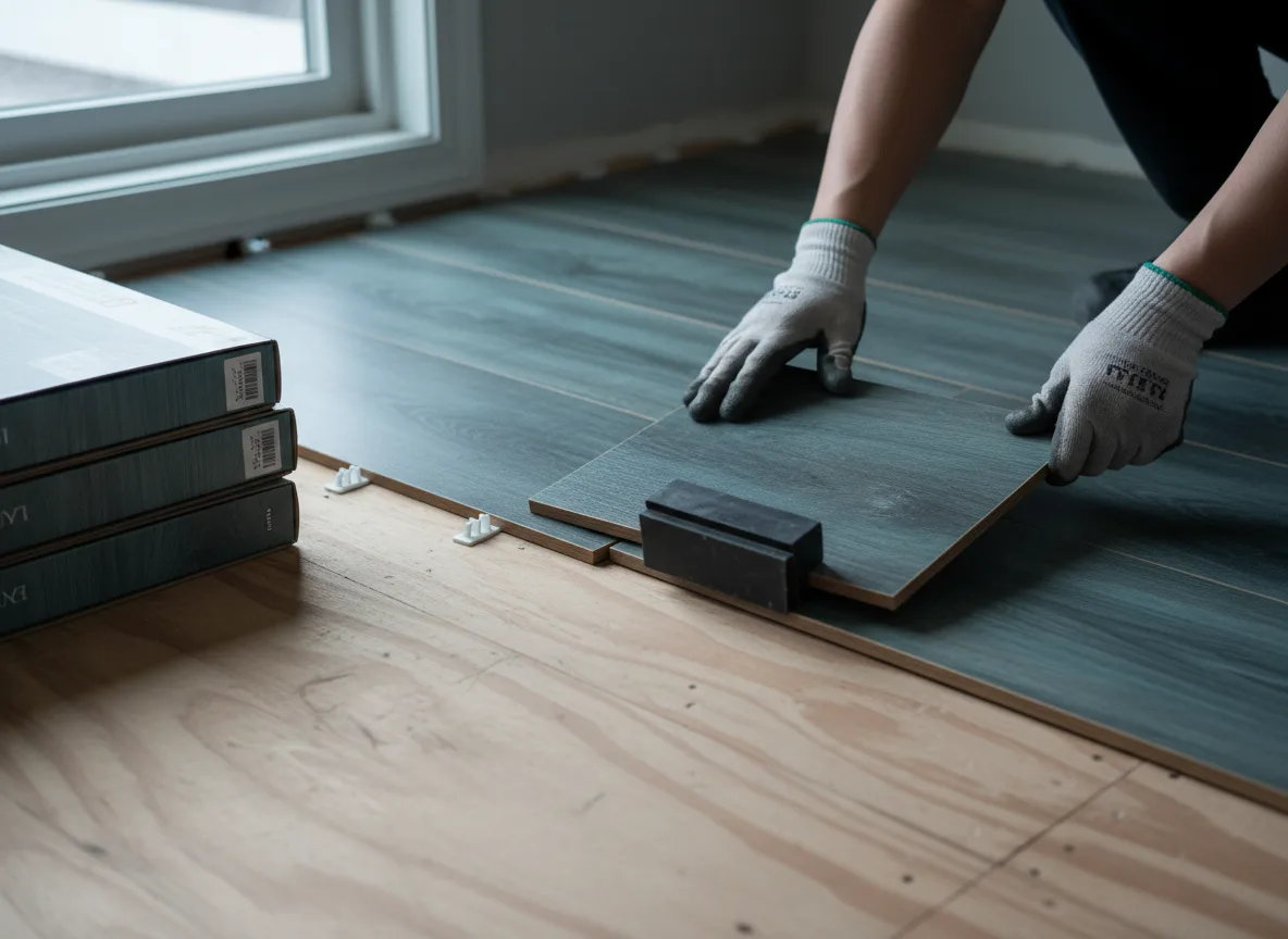 Luxury Vinyl Plank Installation company in Limerick, ME